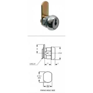 L&F Camlock Round Head Clip Fix (1362)